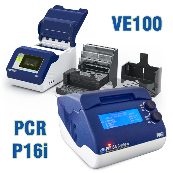 COMBO MÁY PCR P16i & ĐIỆN DI ĐỨNG VE100